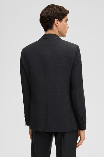 Anzug Aidan-Melwin, dunkelgrau gemustert