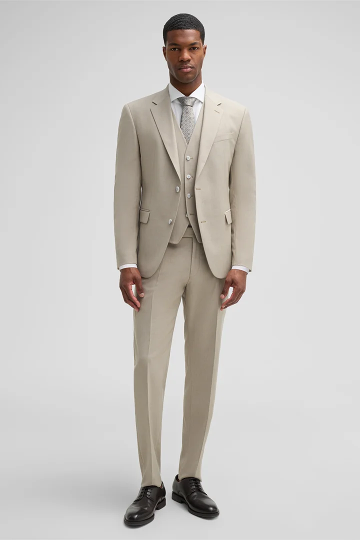 Führt zu Produktdetailseite „Baukasten-Sakko Aidan, beige"