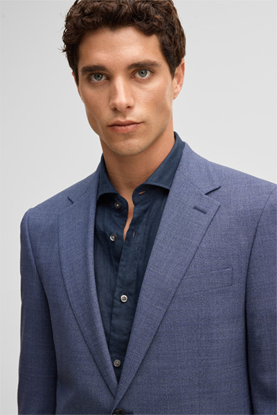 Führt zu Produktdetailseite „Anzug Alzer Melwin, blau"