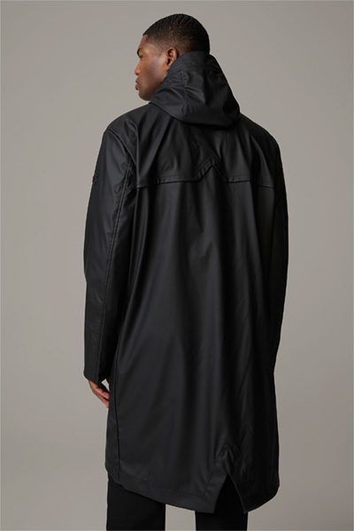 Parka Flex Cross Raincoat, en noir