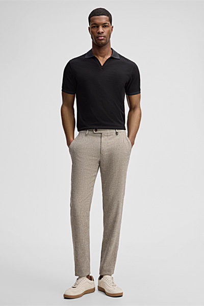 Poloshirt Fisher, schwarz