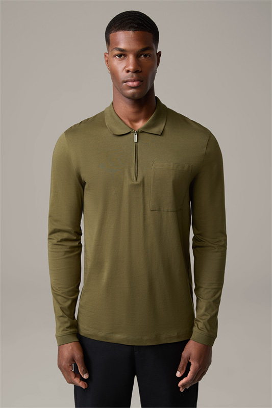 T-shirt à manches longues Clark, olive