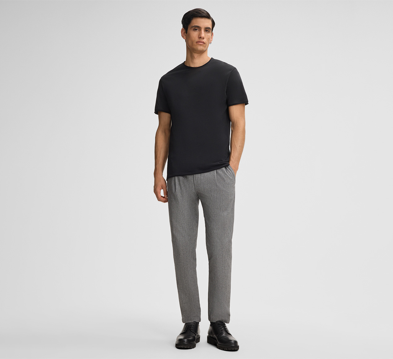 Strellson présente le produit T-shirt Tyler, noir de la catégorie T-shirts et sweats