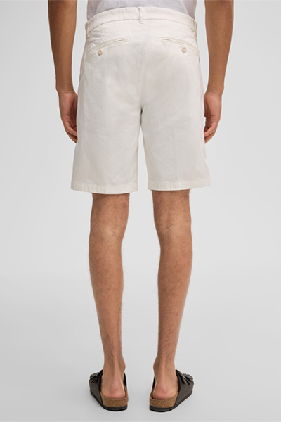 Chino-Shorts Crush, offwhite
