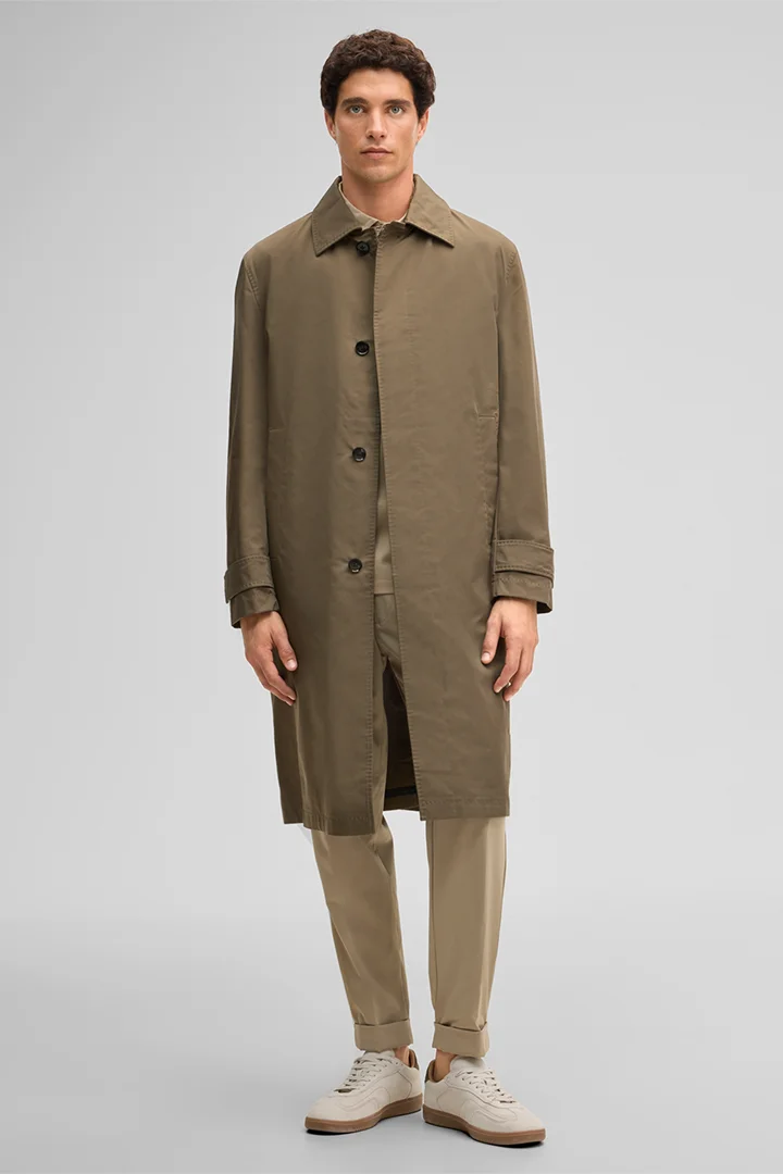 Leidt naar de productdetailpagina „Trenchcoat Barletta, olijfgroen"