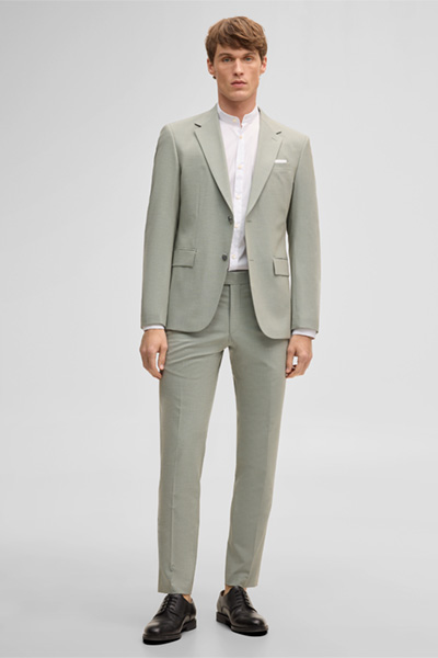 Baukasten-Anzughose Melwin, grün