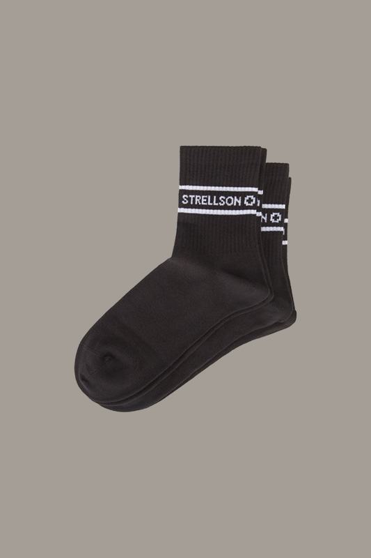 Soft Cotton sokken, zwart