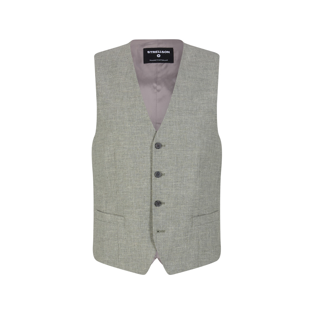 Gyl Waistcoat in light green Marl - in the Strellson Online-Shop