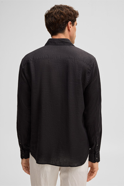 Führt zu Produktdetailseite „Hemd Ceasar, schwarz"