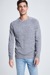 Pullover Lance, mittelgrau meliert