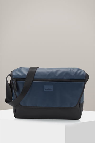 Messenger Bag Stockwell, dunkelblau/schwarz
