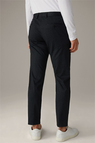 Pantalon modulaire Flex Cross Kynd, noir à motif