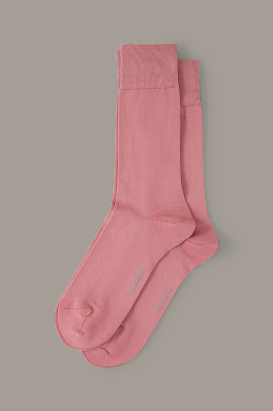 2er Pack Business-Socken, rosa