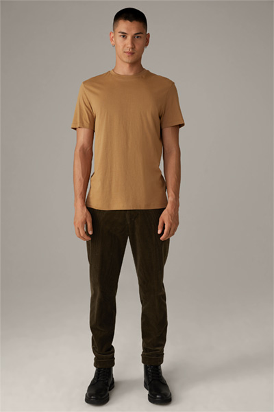 Baumwoll-T-Shirt Clark, beige