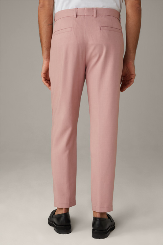 Pantalon à pinces Lois, rose pastel