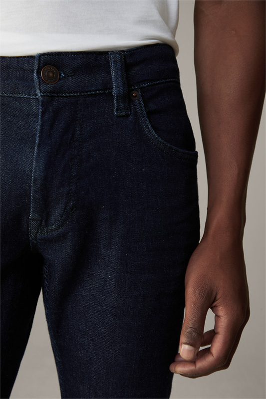 Flex Cross Organic Cotton Jeans Robin, dunkelblau