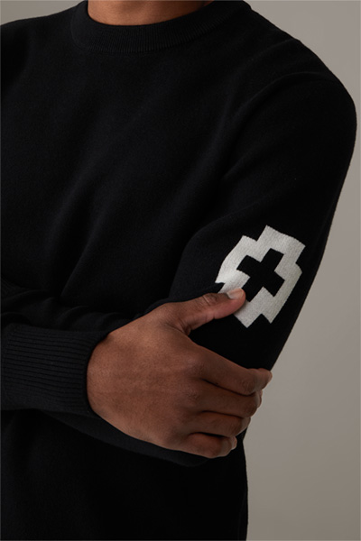 Gebreide Flex Cross pullover Tadeo, zwart