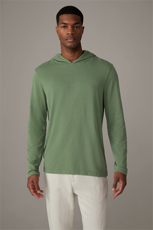 T-shirt à manches longues et capuche Prospect, vert clair