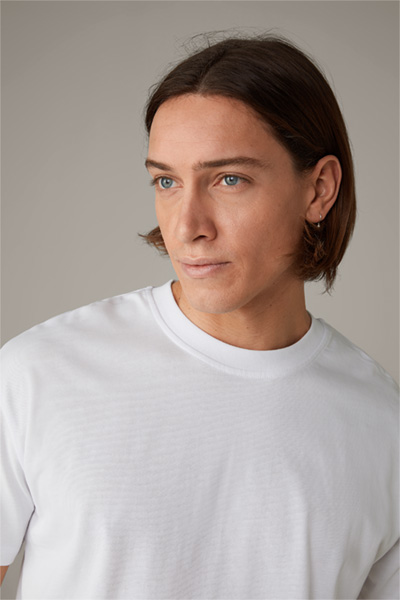 T-shirt Kiru van katoen, wit
