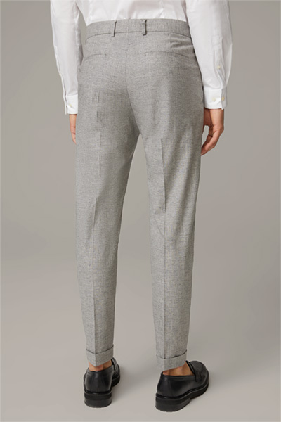 Pantalon modulaire Luc, gris chiné