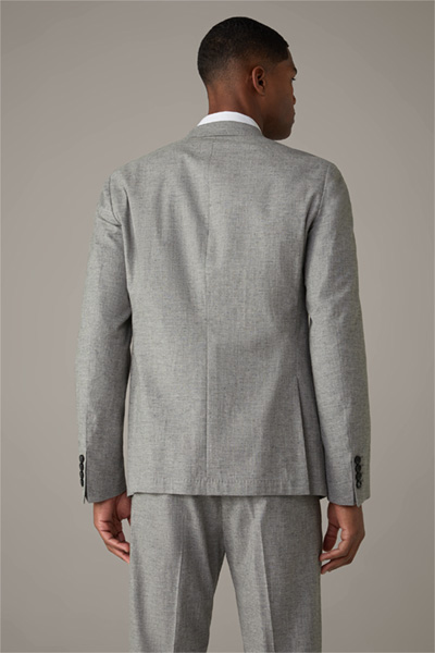 Veste de costume modulaire Acon, gris chiné