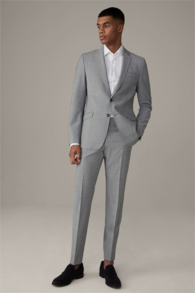 Pantalon modulaire Mercer, gris moyen à motif