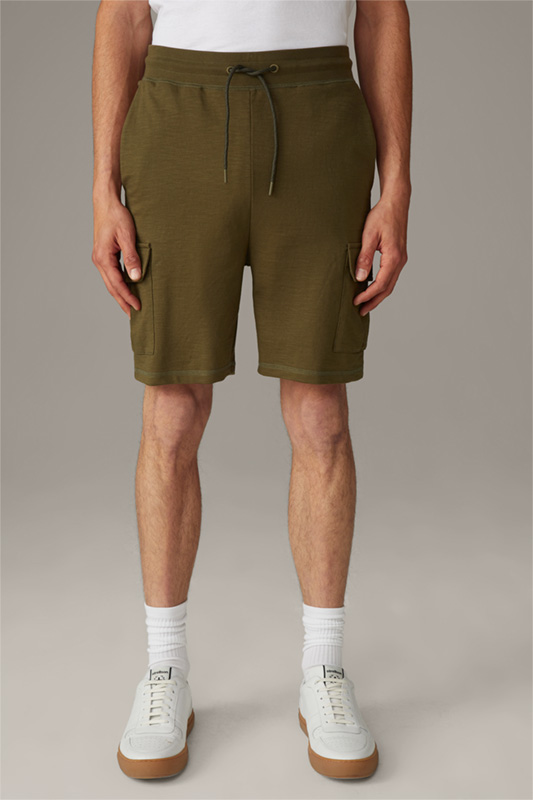 Sweat-Shorts Kian, medium grün