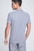 Poloshirt Lukas, grau/hellgrau gestreift
