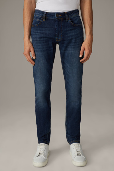 Flex Cross-jeans Robin, middenblauw