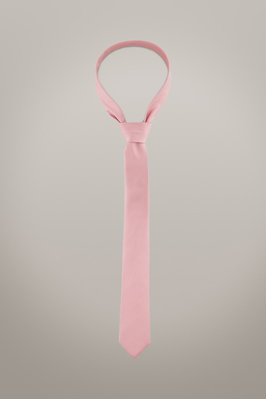 Zijden stropdas, roze