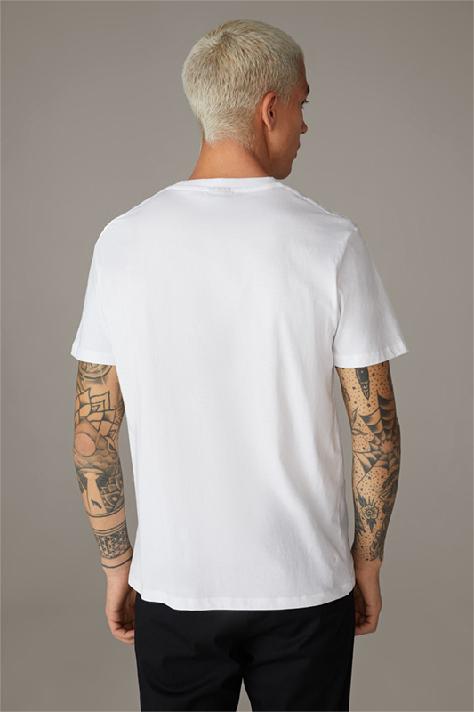 T-shirt en coton Clark, blanc