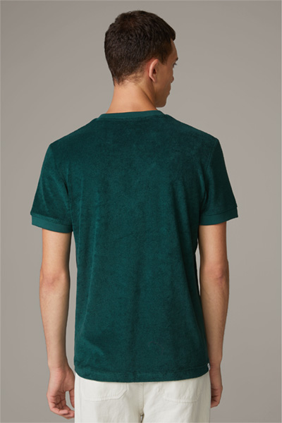 Frottee-T-Shirt Joseph, dunkelgrün