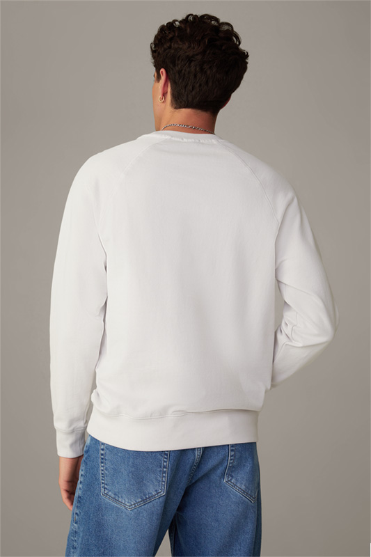 Baumwoll-Sweatshirt Oscar, offwhite