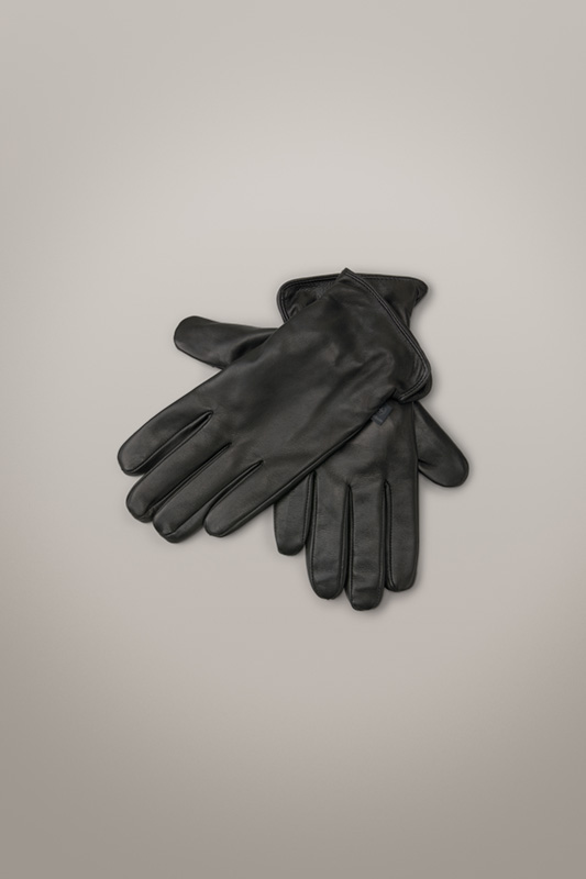 los van Regenjas balkon Leren handschoenen, zwart - in de Strellson Online-Shop