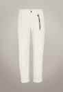 Pantalon modulaire en velours côtelé Louis, blanc cassé