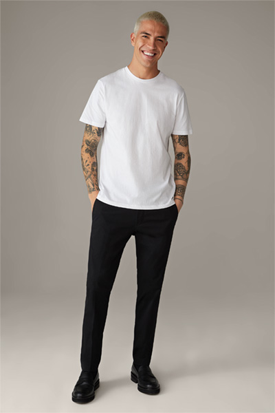 T-shirt en coton Clark, blanc