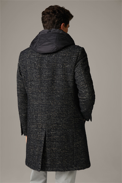 Adrinlay Coat in Black Melange