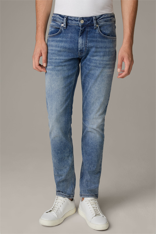 Flex Cross-jeans Robin, blauw denim