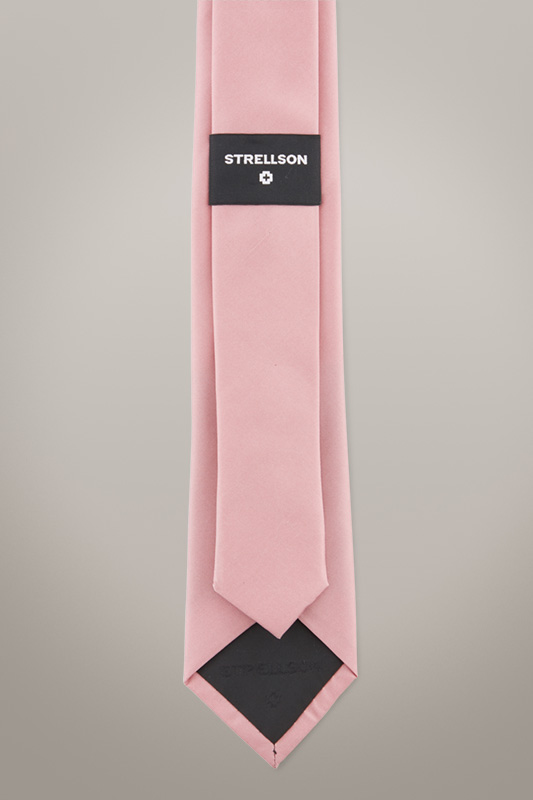Zijden stropdas, roze