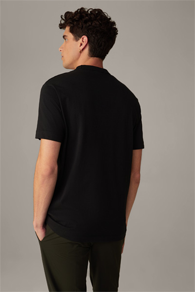 T-shirt en coton Koray, noir