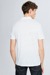 Leinen-Poloshirt Draven, weiß