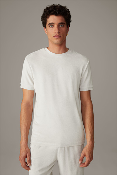 Frottee-T-Shirt Joseph, offwhite