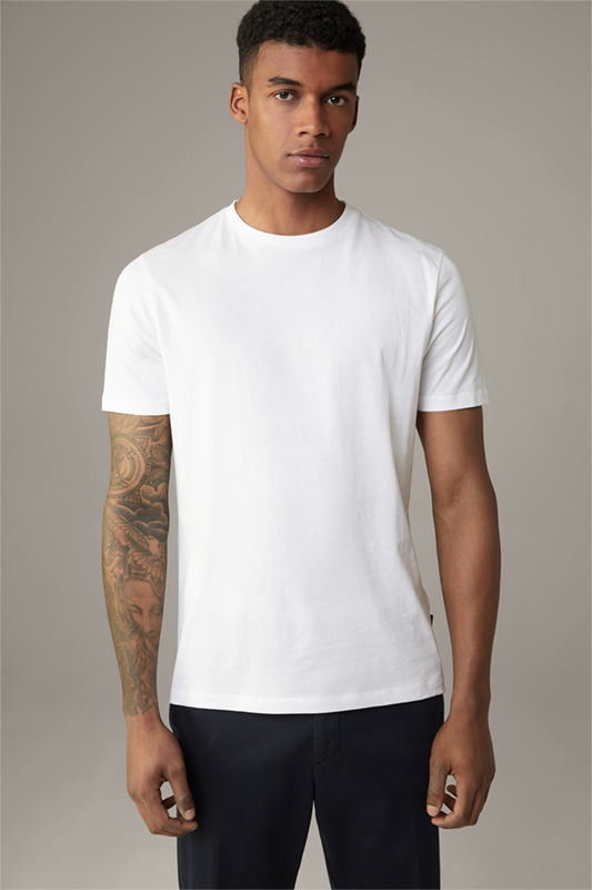 T-shirt Clark, blanc