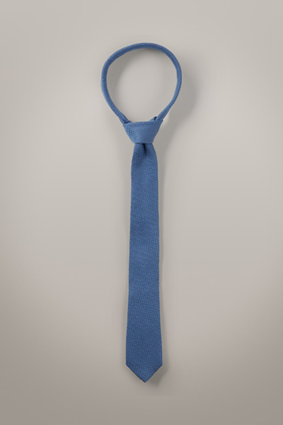 Krawatte, blau gemustert