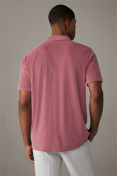 T-shirt en maille éponge Joseph, rose pastel