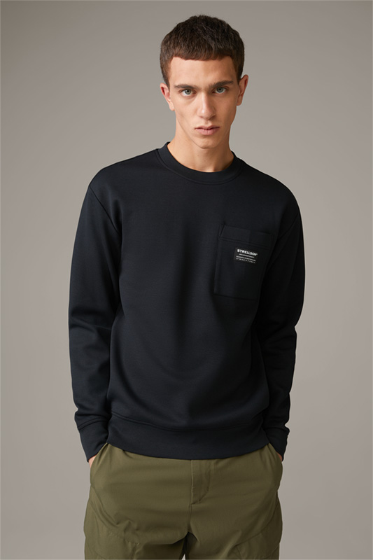 Sweatshirt Ives, schwarz