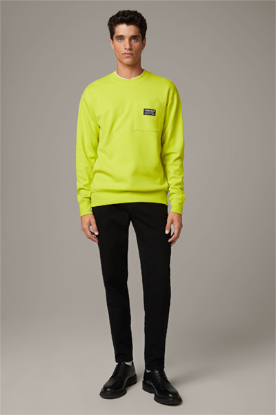 Sweatshirt Ives, neongeel