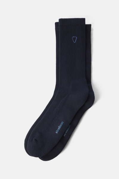 High Top sokken, marineblauw