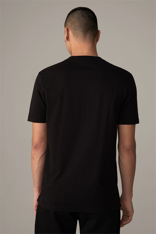 T-Shirt Rune, schwarz