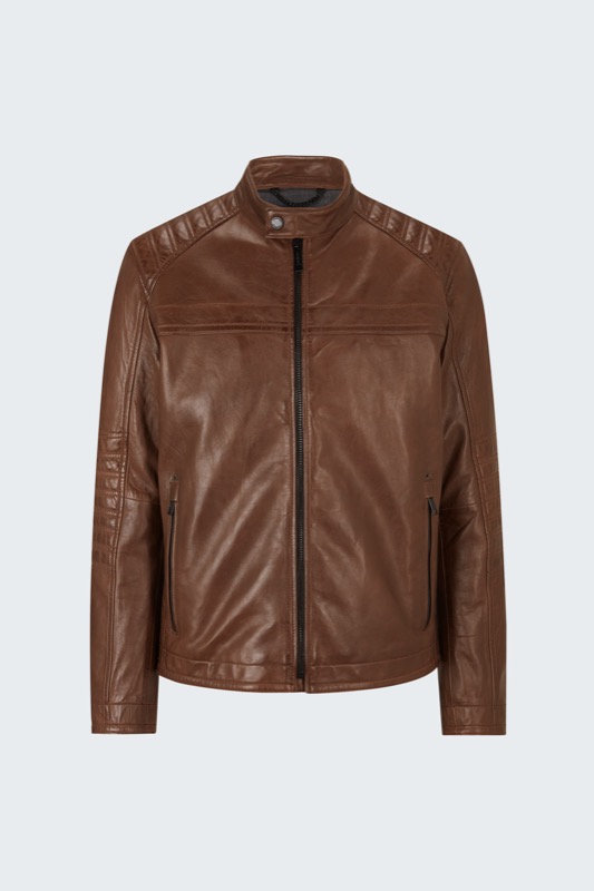 Lederjacke Brixton Cognac Im Strellson Online Shop